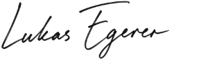 Lukas-Egerer-Signatur